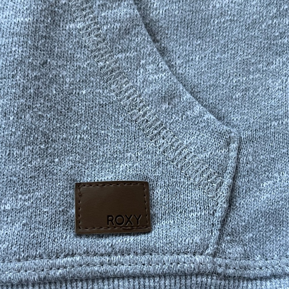 grey roxy jacket! size small!
